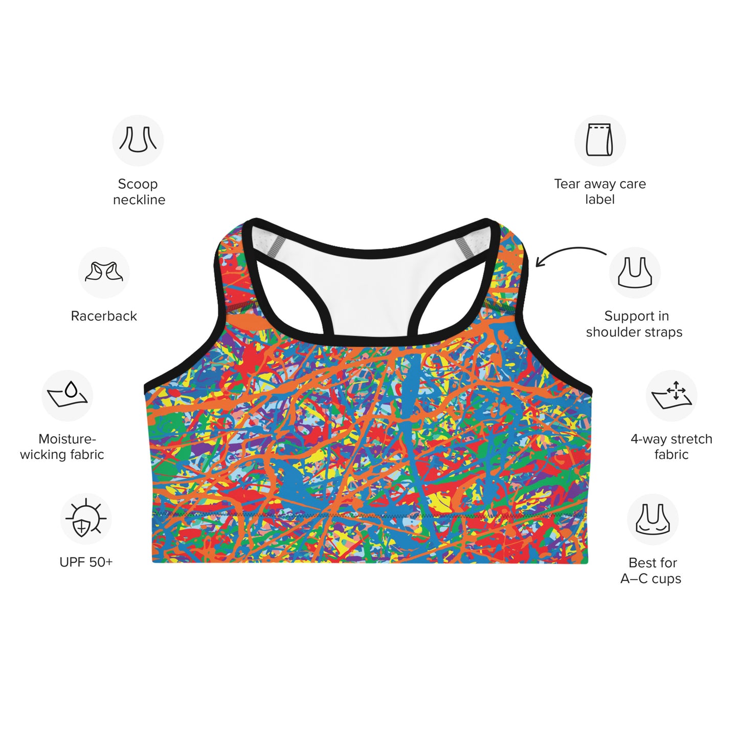 Women's Sports Bra Plex2-10