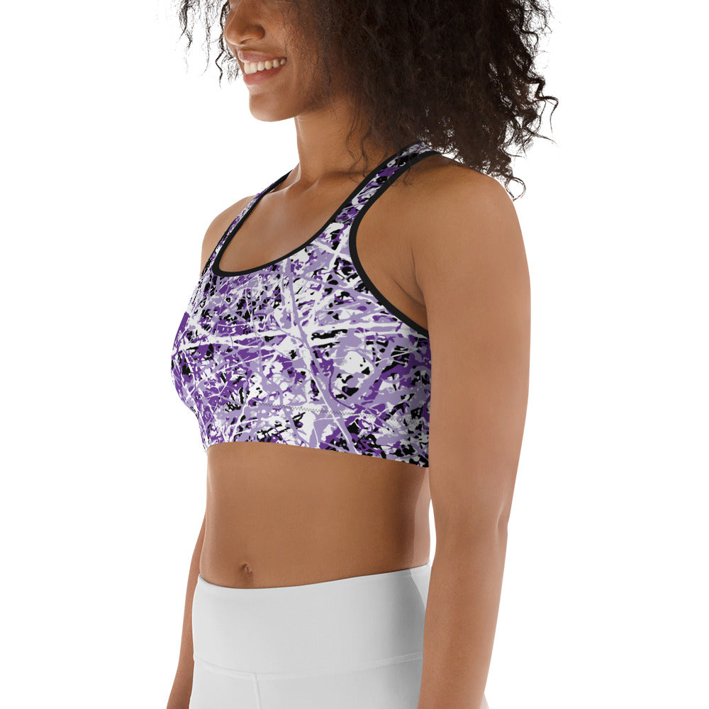 Women's Sports Bra Purple5 Plex