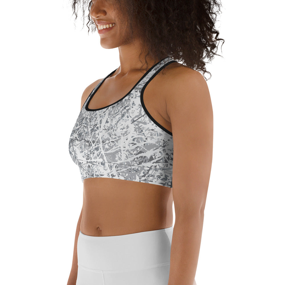 Women's Sports Bra White10 Plex