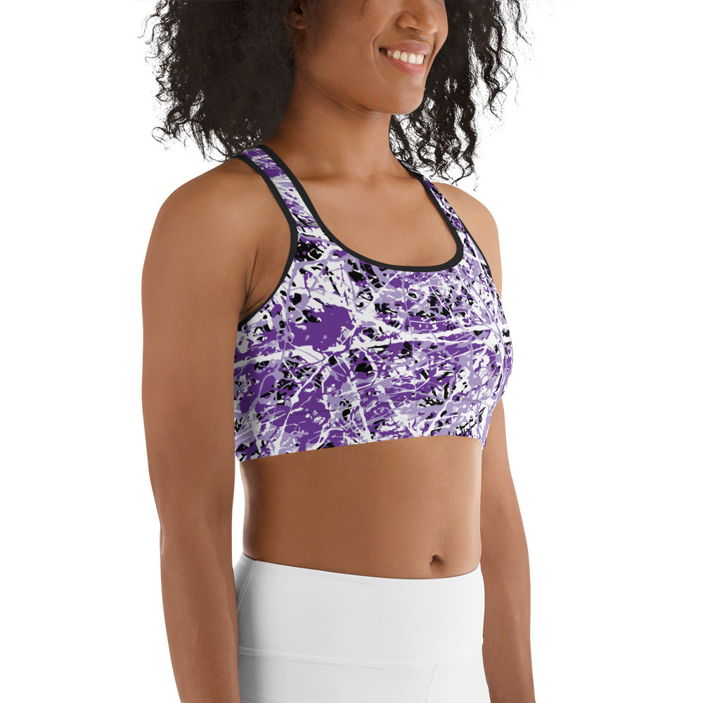 Women's Sports Bra Purple5 Plex