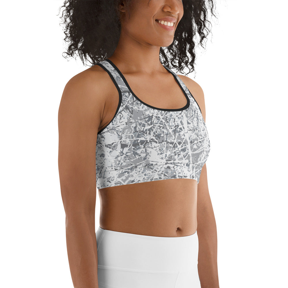 Women's Sports Bra White10 Plex
