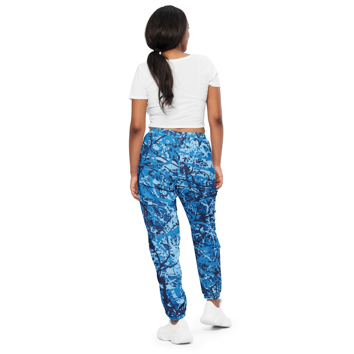 Unisex Track Pants Blue10 Plex