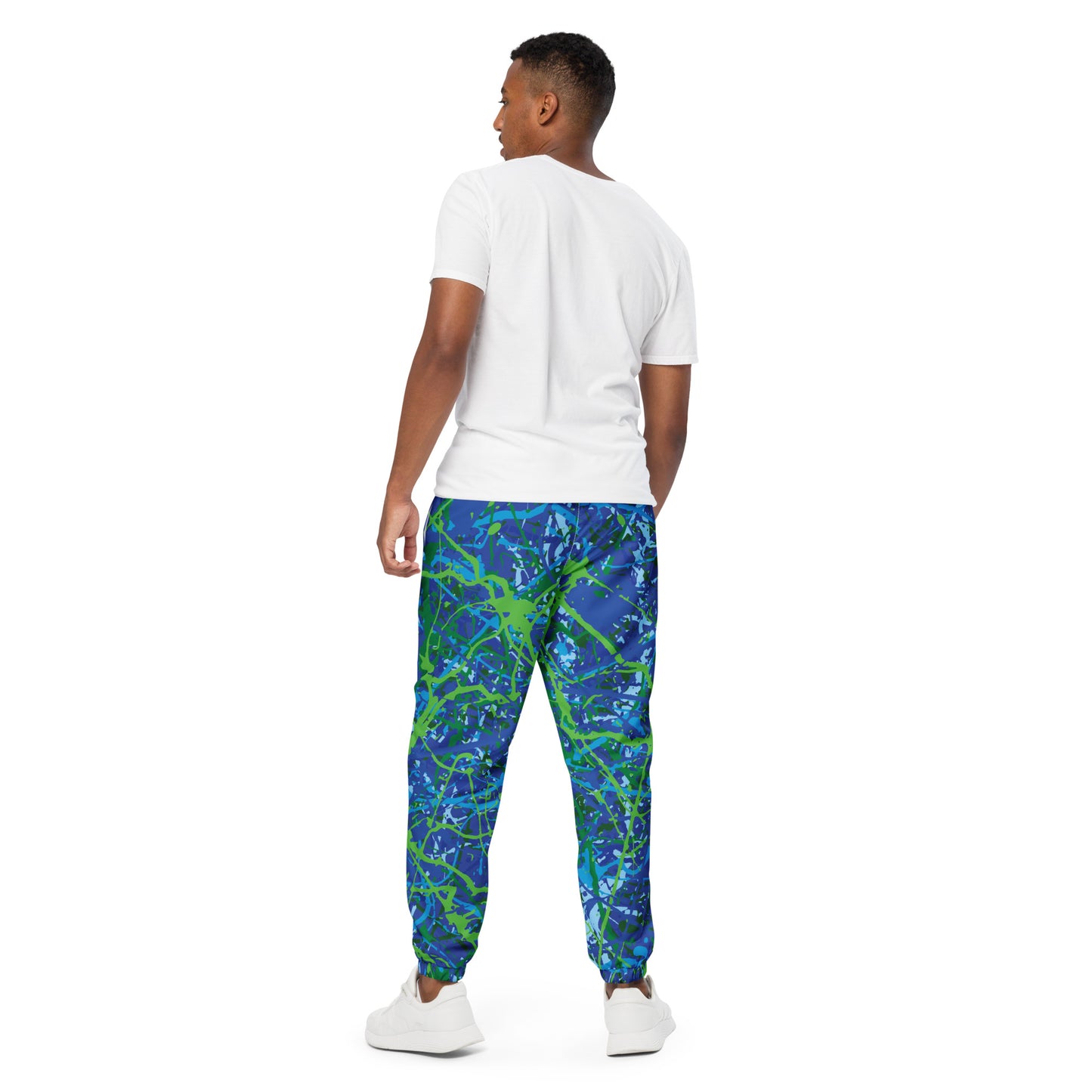 Unisex Track Pants BlueGreen8 Plex