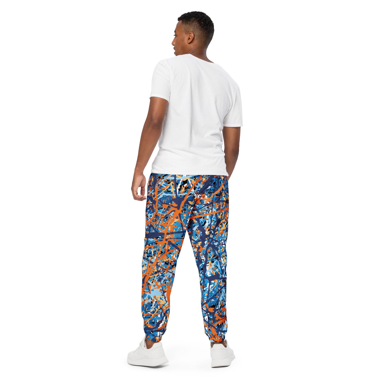 Unisex Track Pants BlueOrange8 Plex