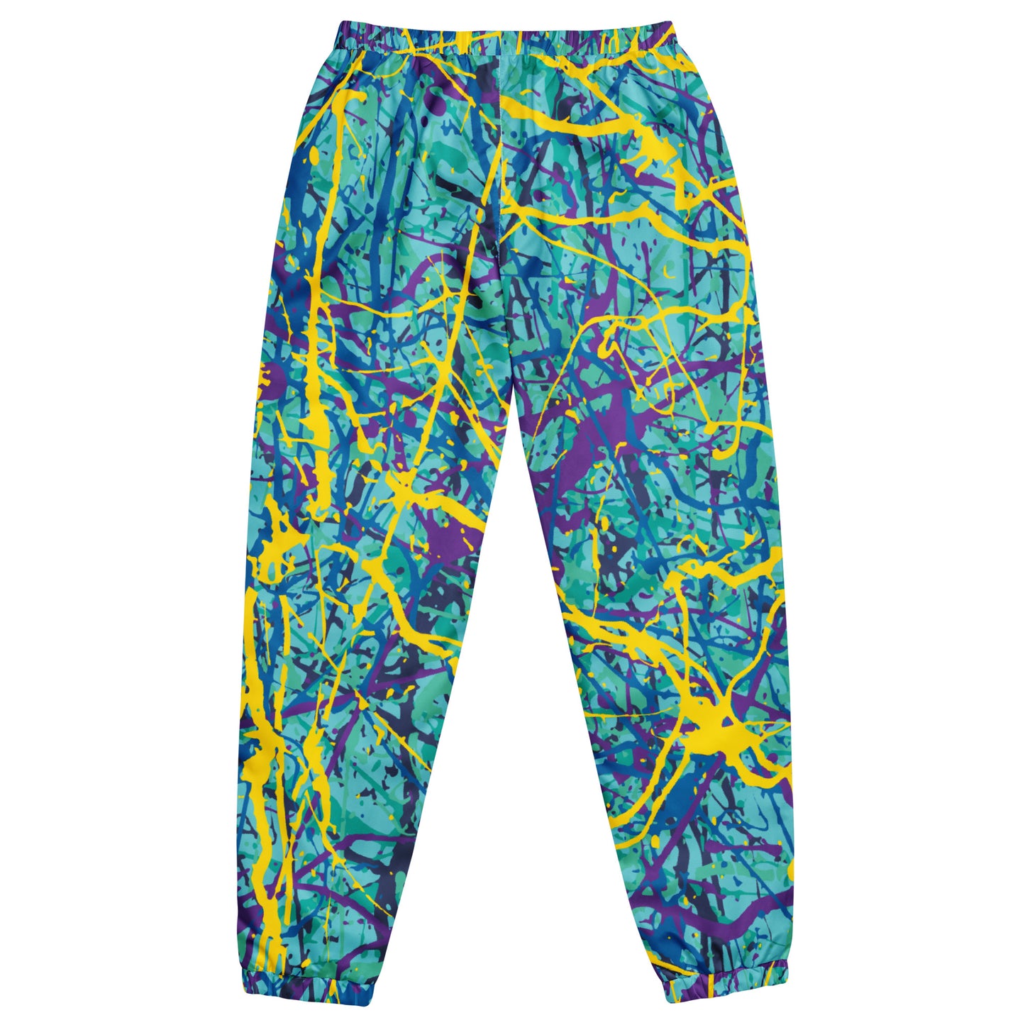 Unisex Track Pants BlueYellow7 Plex