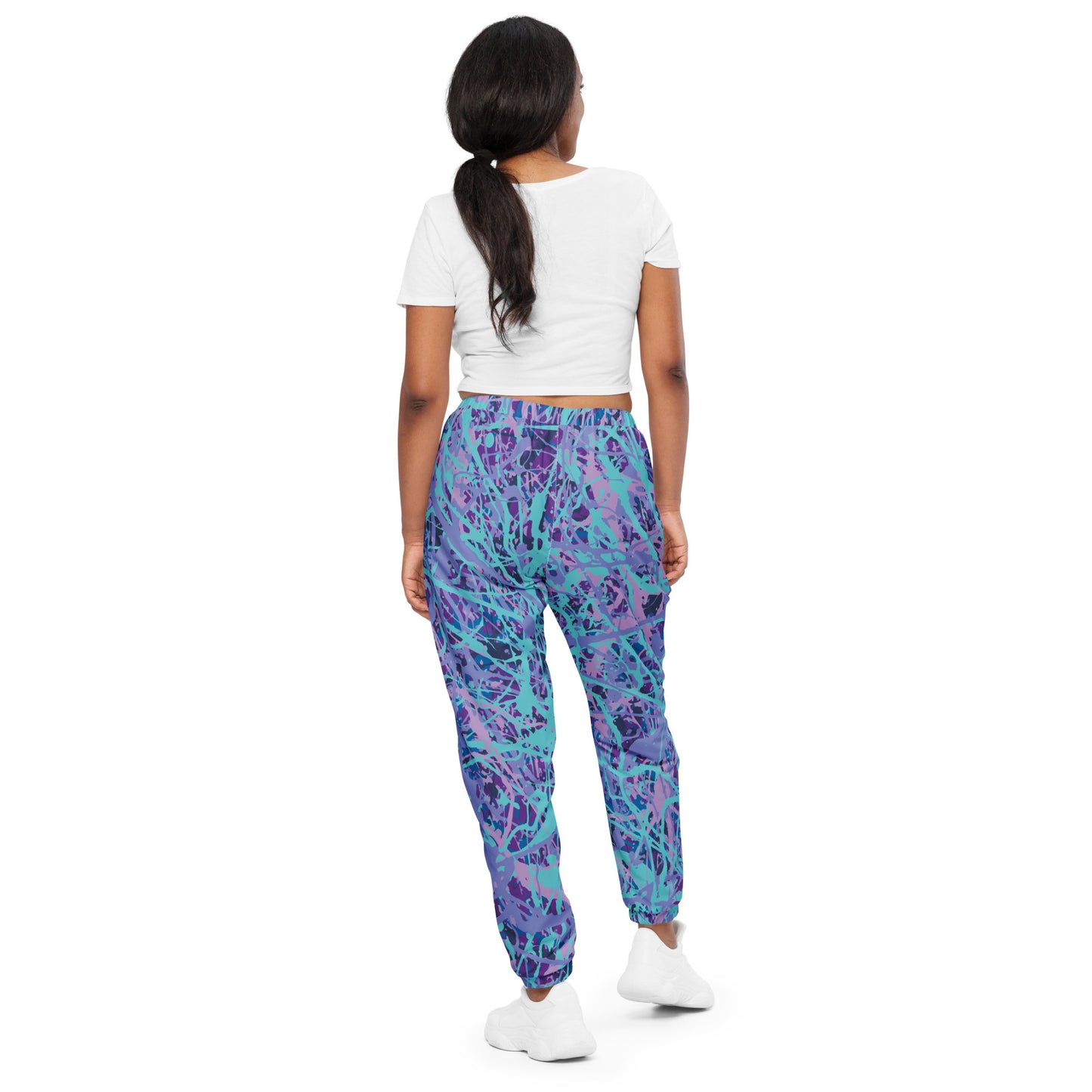 Unisex Track Pants IcePurple8 Plex