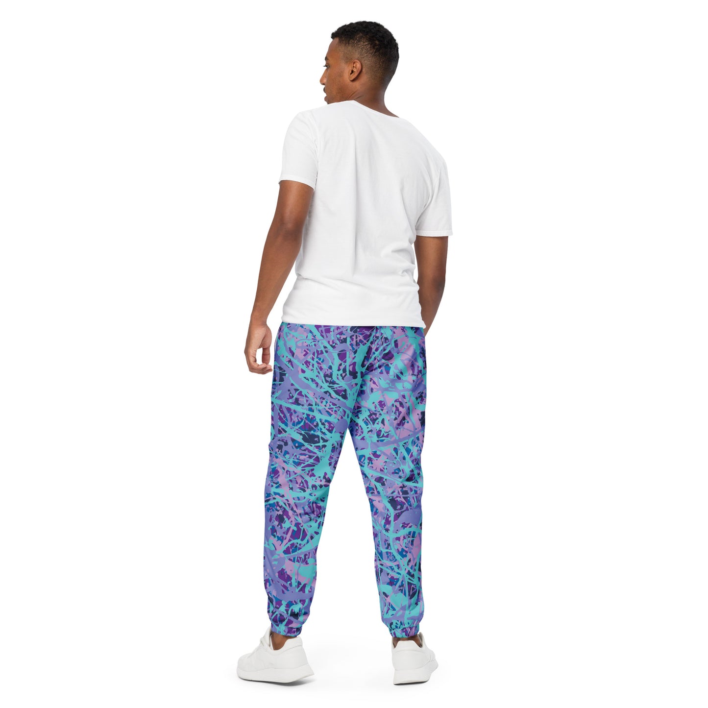 Unisex Track Pants IcePurple8 Plex