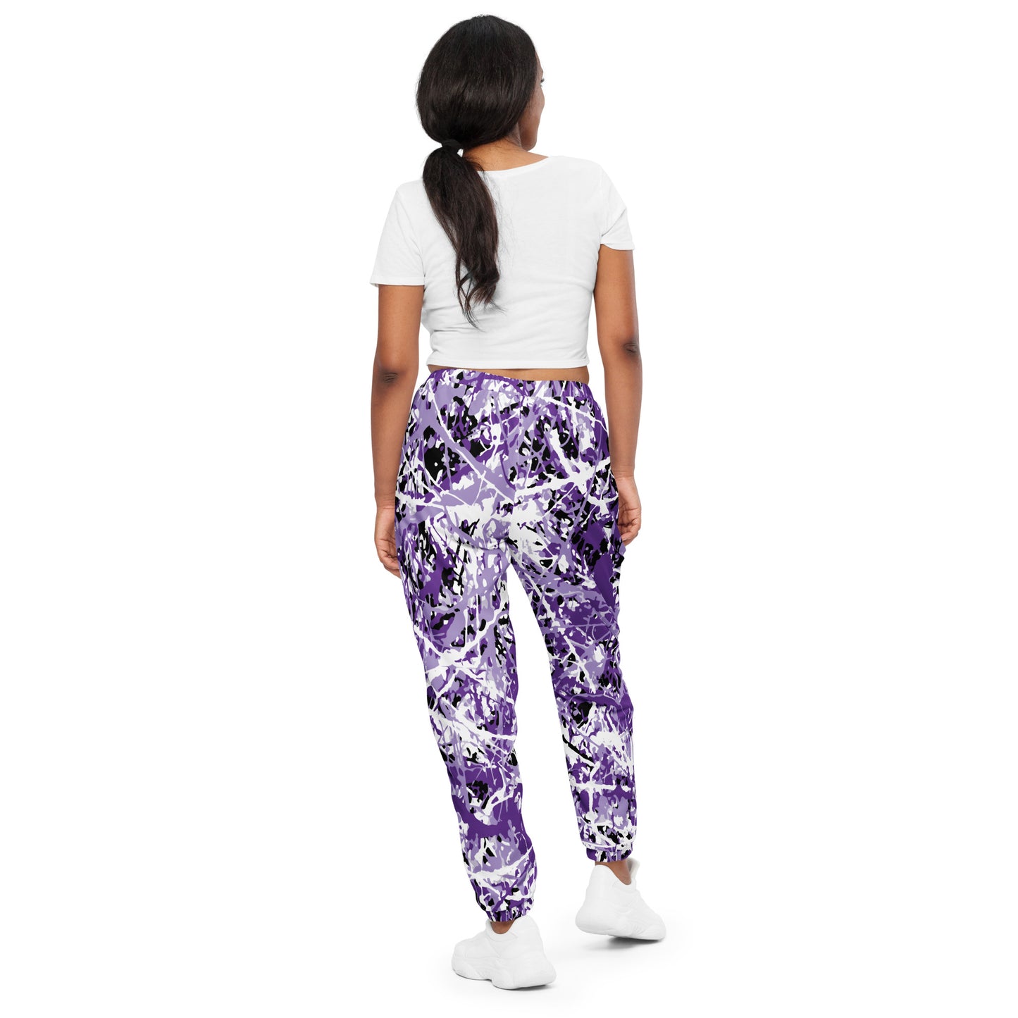 Unisex Track Pants Purple5 Plex