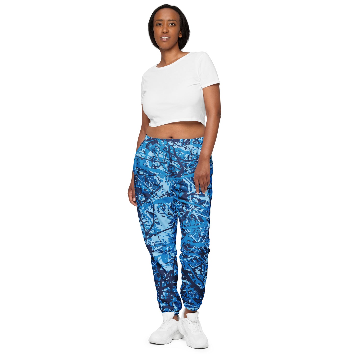 Unisex Track Pants Blue10 Plex