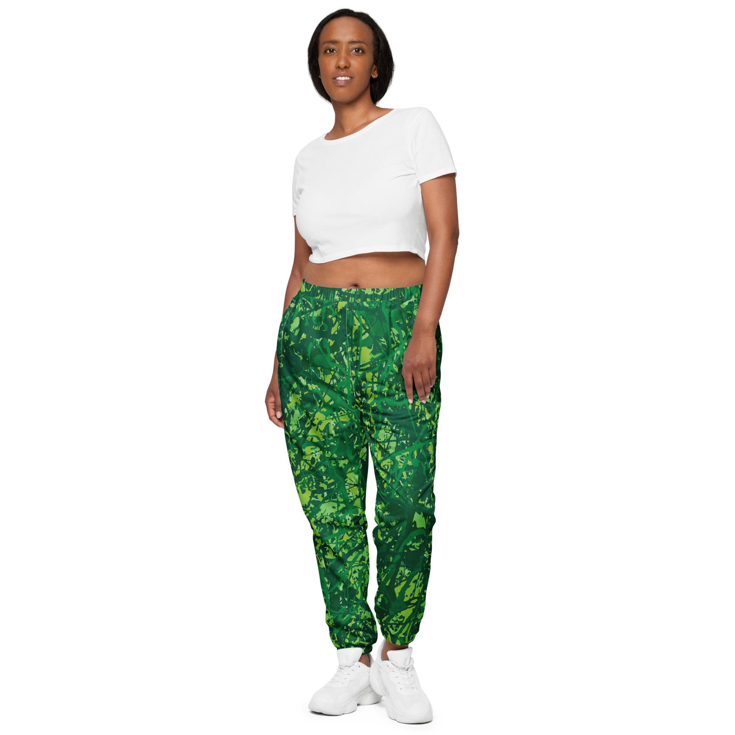 Unisex Track Pants Green10 Plex