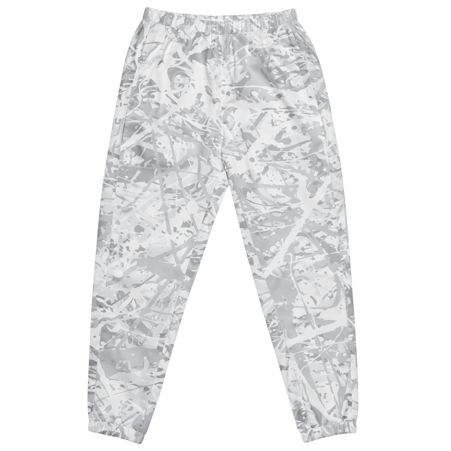 Unisex Track Pants Light White10 Plex
