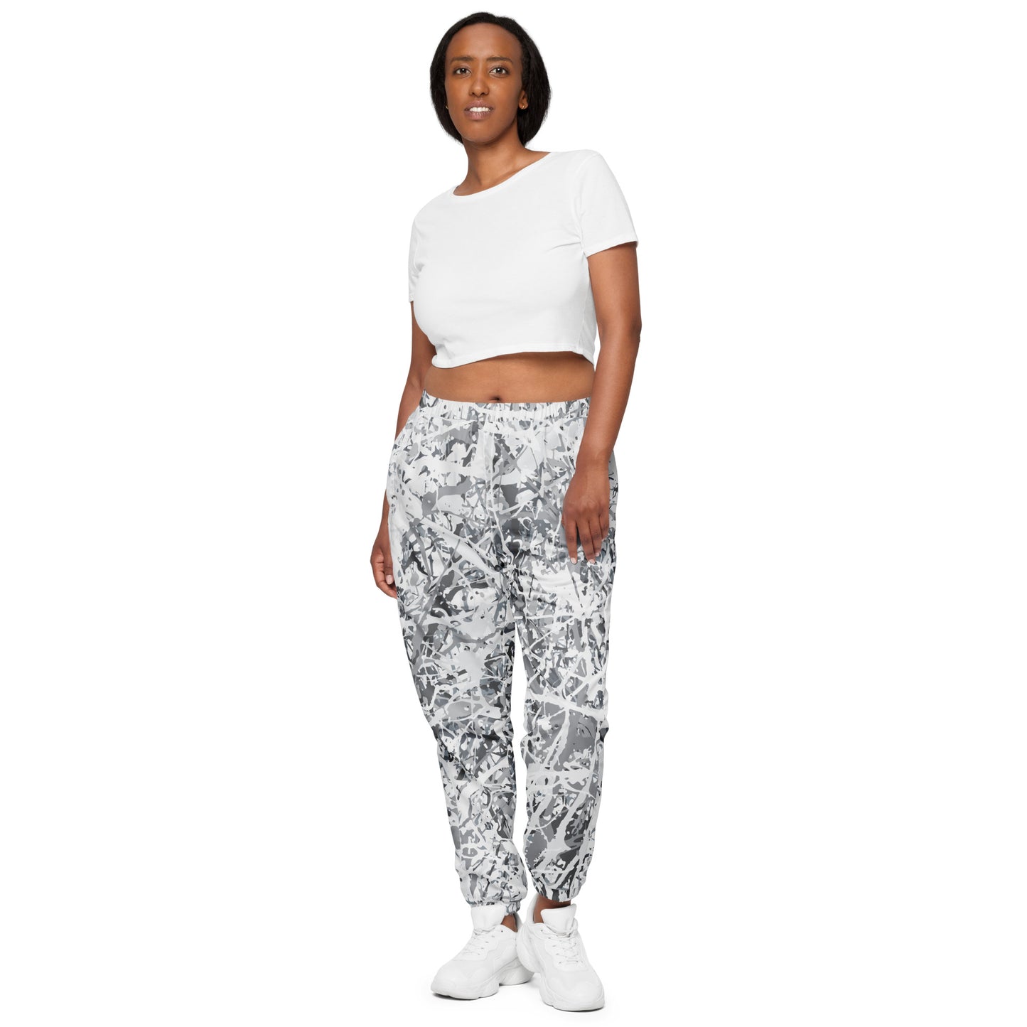 Unisex Track Pants White10 Plex