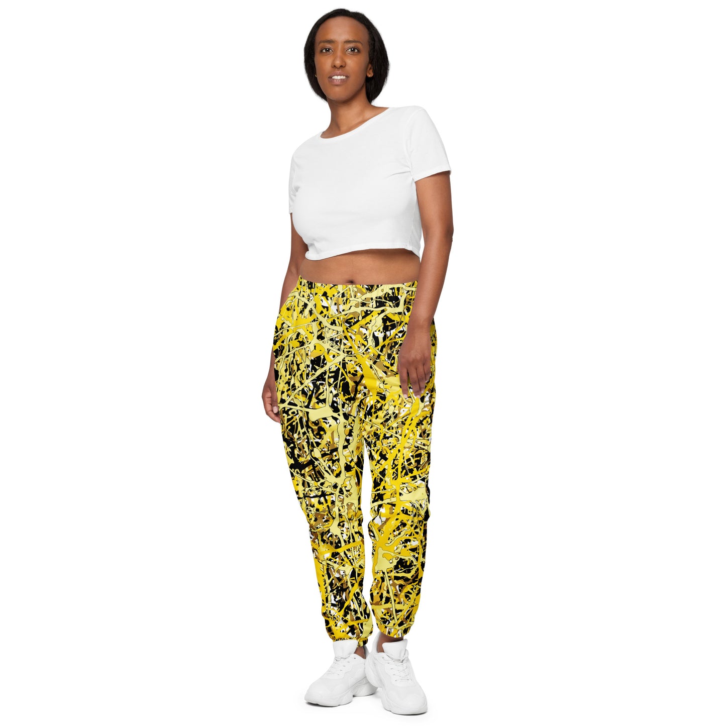 Unisex Track Pants Yellow10 Plex