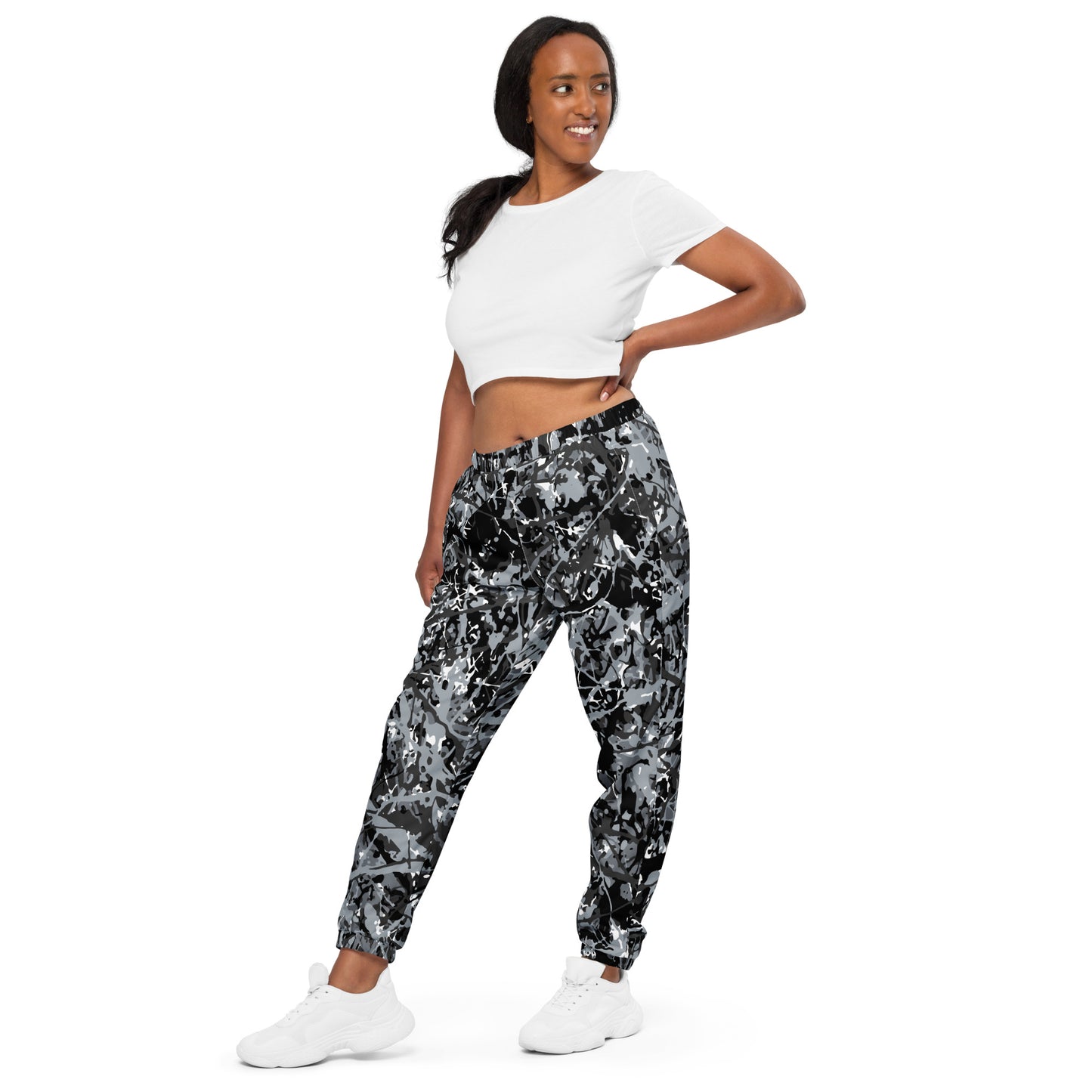 Unisex Track Pants Steel10 Plex