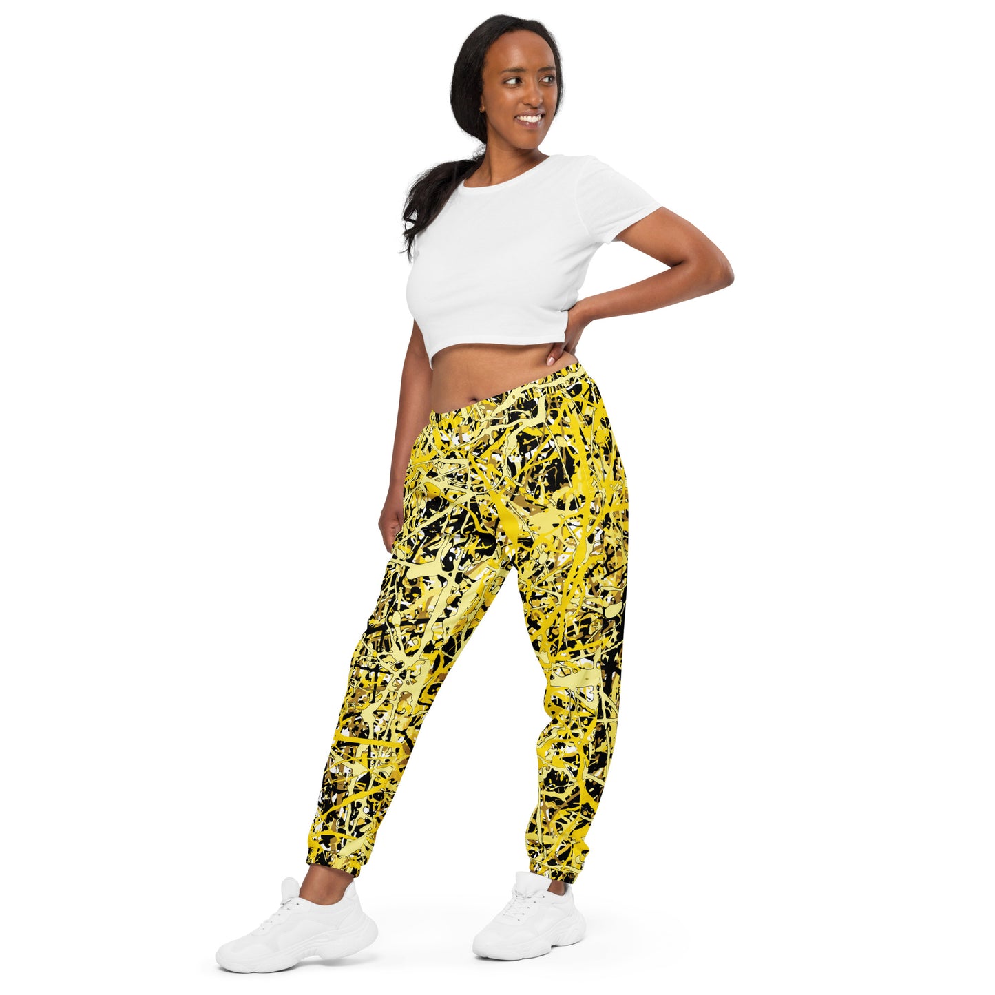 Unisex Track Pants Yellow10 Plex