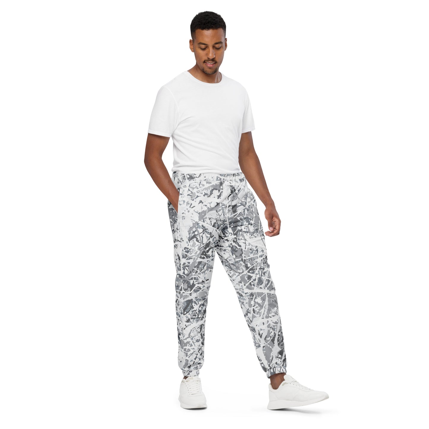 Unisex Track Pants White10 Plex