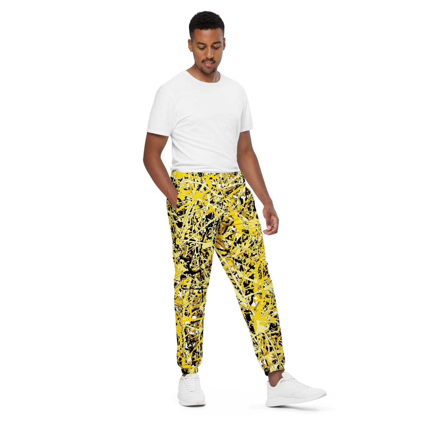 Unisex Track Pants Yellow10 Plex