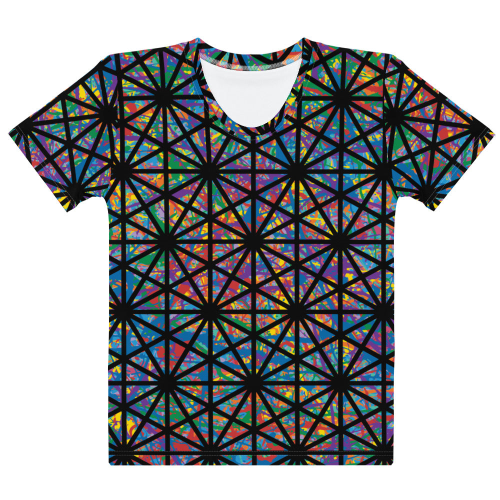 Women's T-Shirt Plex 7-10 Krisrhombille-O