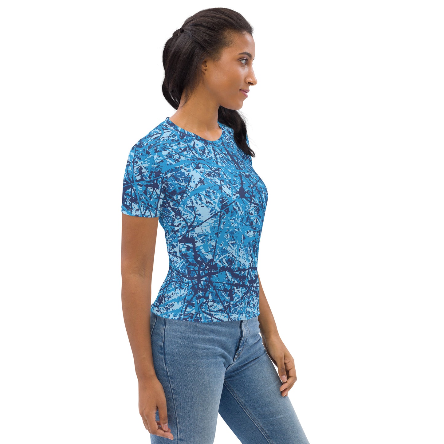 Women's T-Shirt Blue10 Plex