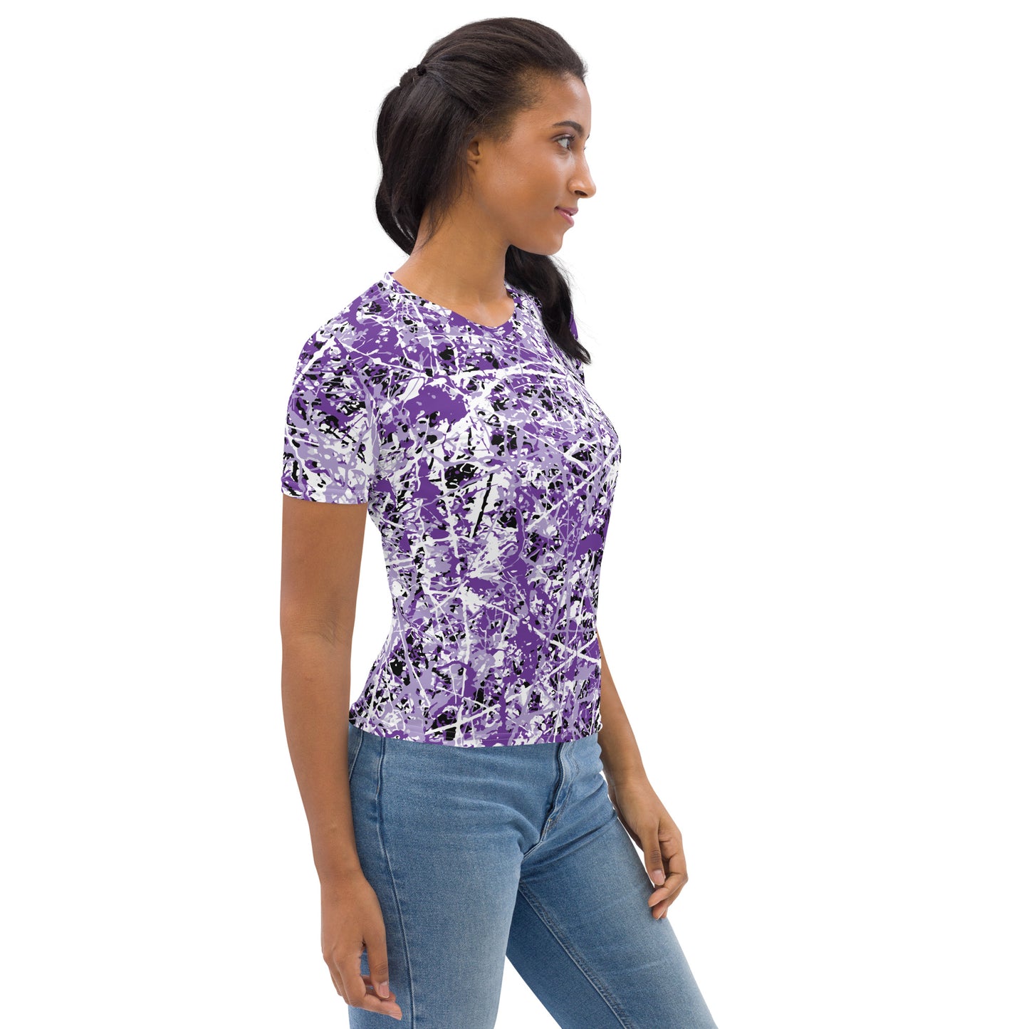 Women's T-Shirt Purple5 Plex