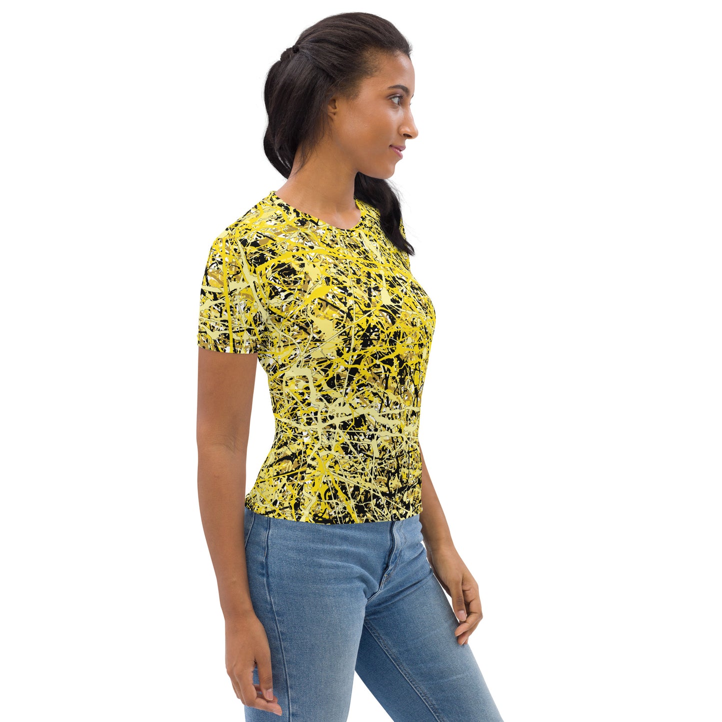 Women's T-Shirt Yellow10 Plex