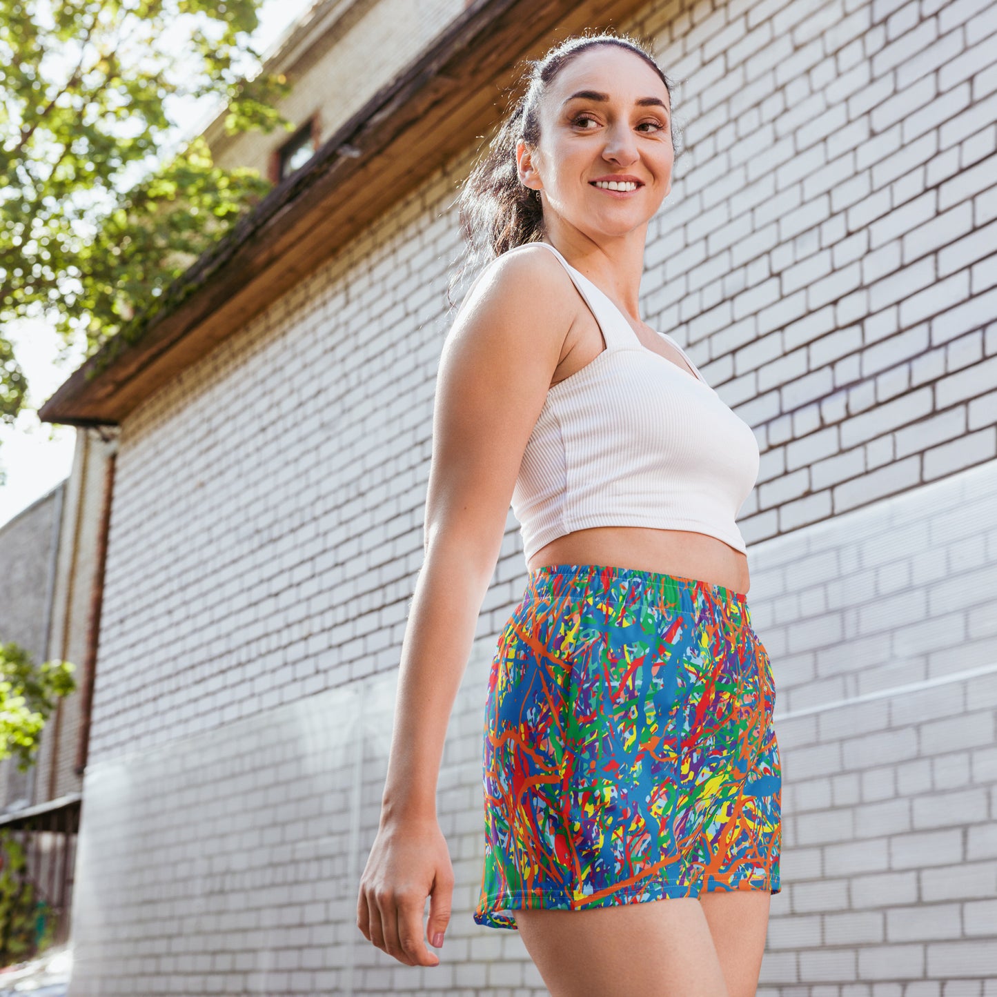 Women's Athletic Shorts Plex2-10