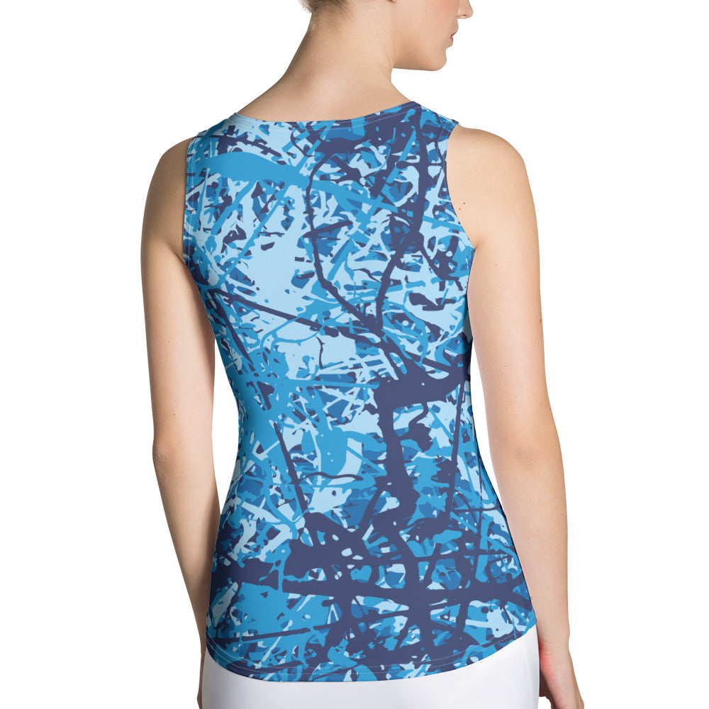 Women's Tank Top Blue10 Plex