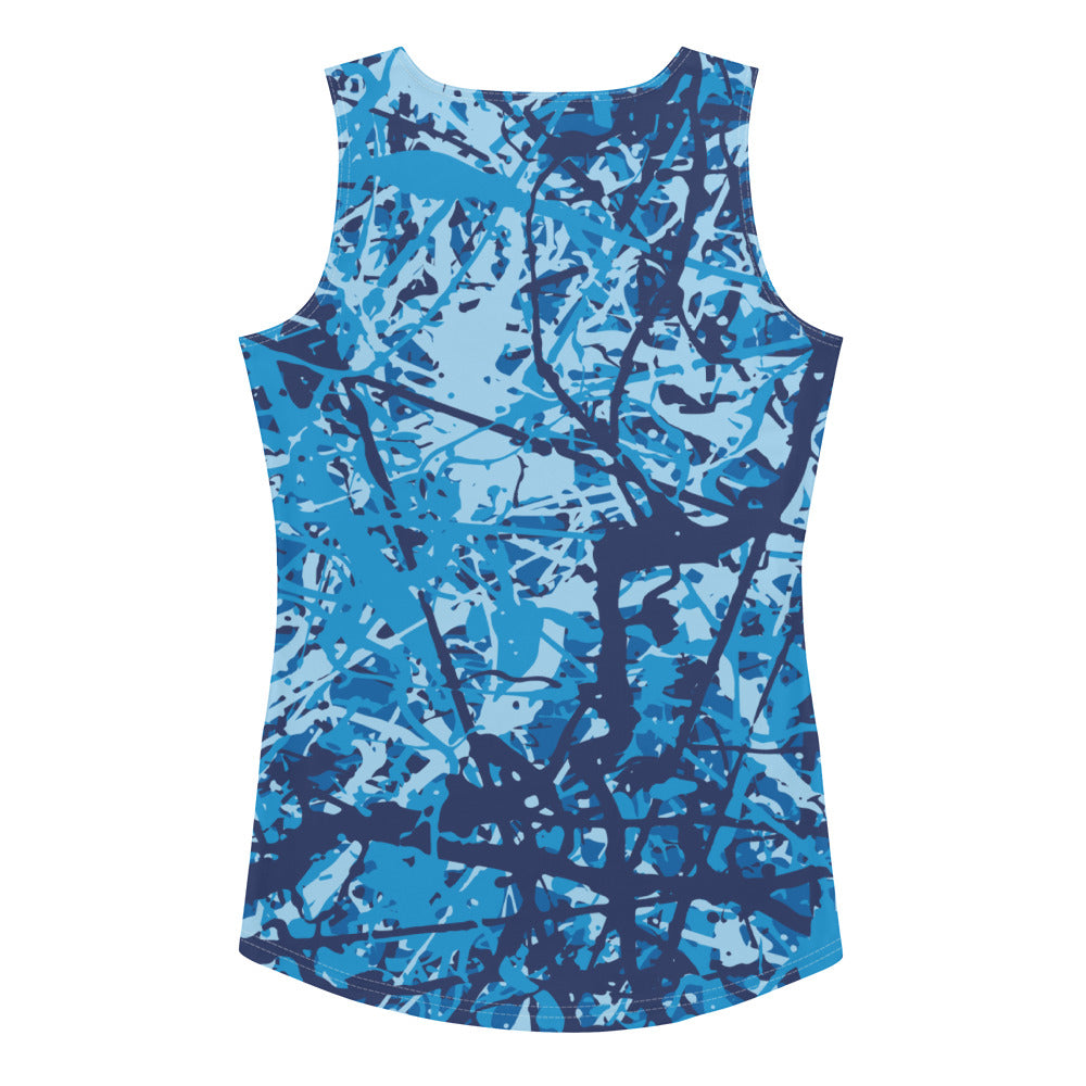 Women's Tank Top Blue10 Plex