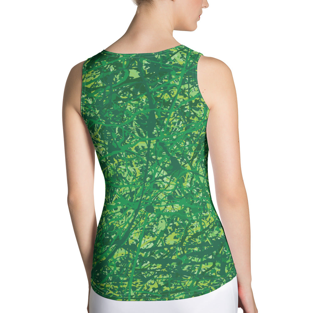 Women's Tank Top Green10 Plex