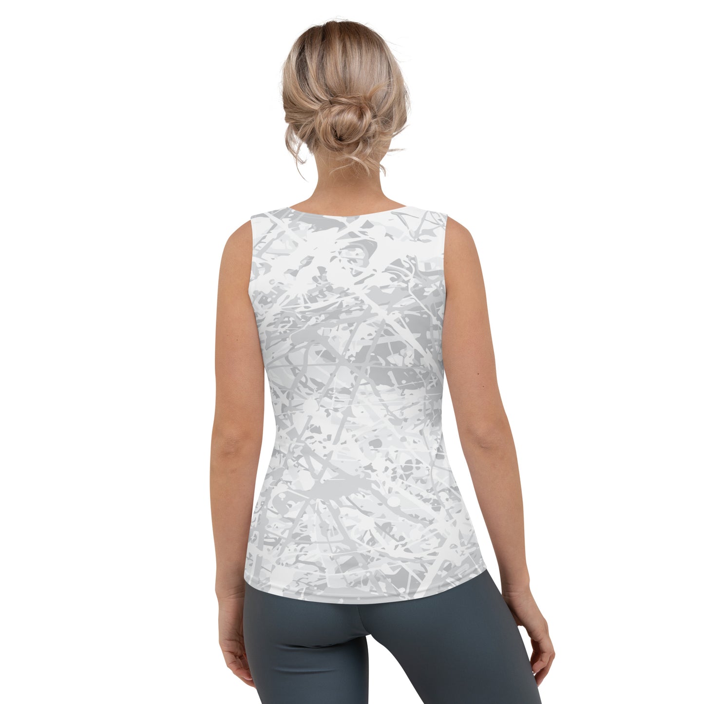 Women's Tank Top Light White10 Plex