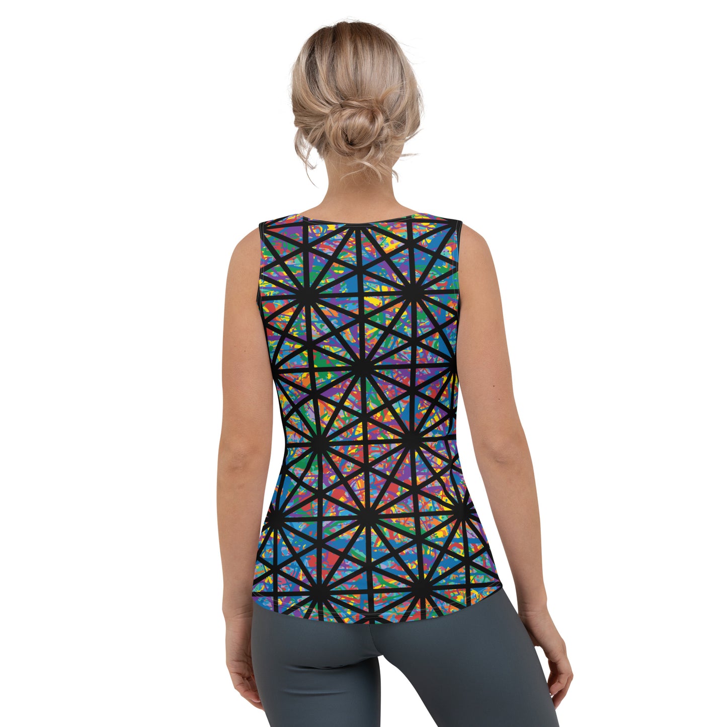 Women's Tank Top Plex 7-10 Krisrhombille-O