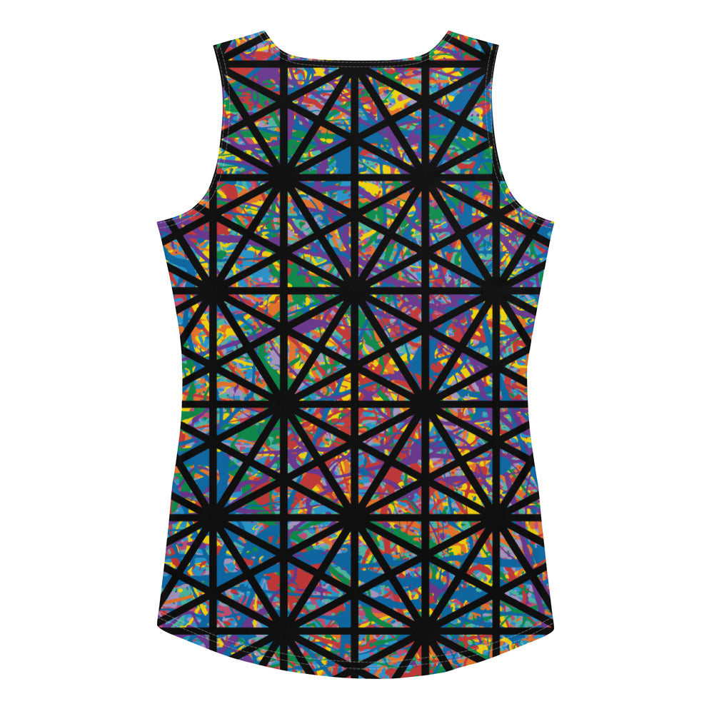 Women's Tank Top Plex 7-10 Krisrhombille-O