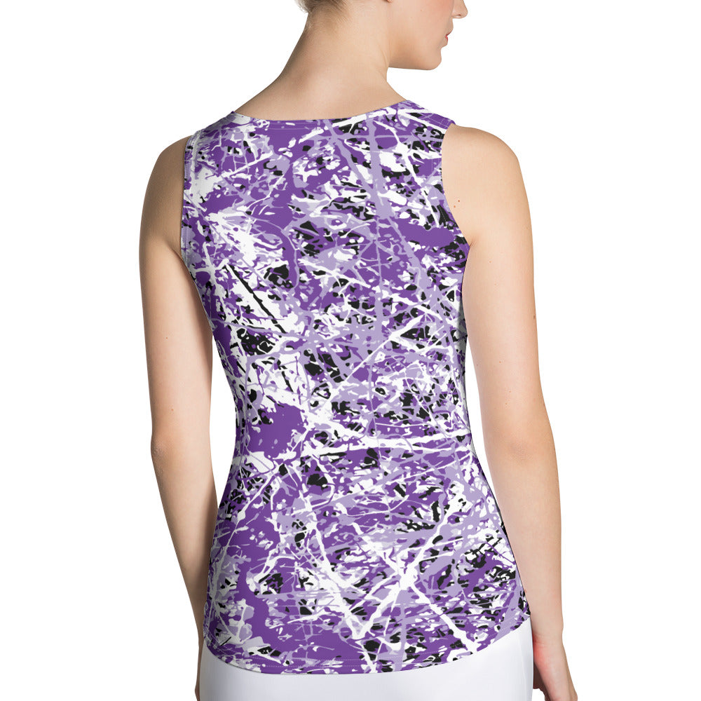 Women's Tank Top Purple5 Plex