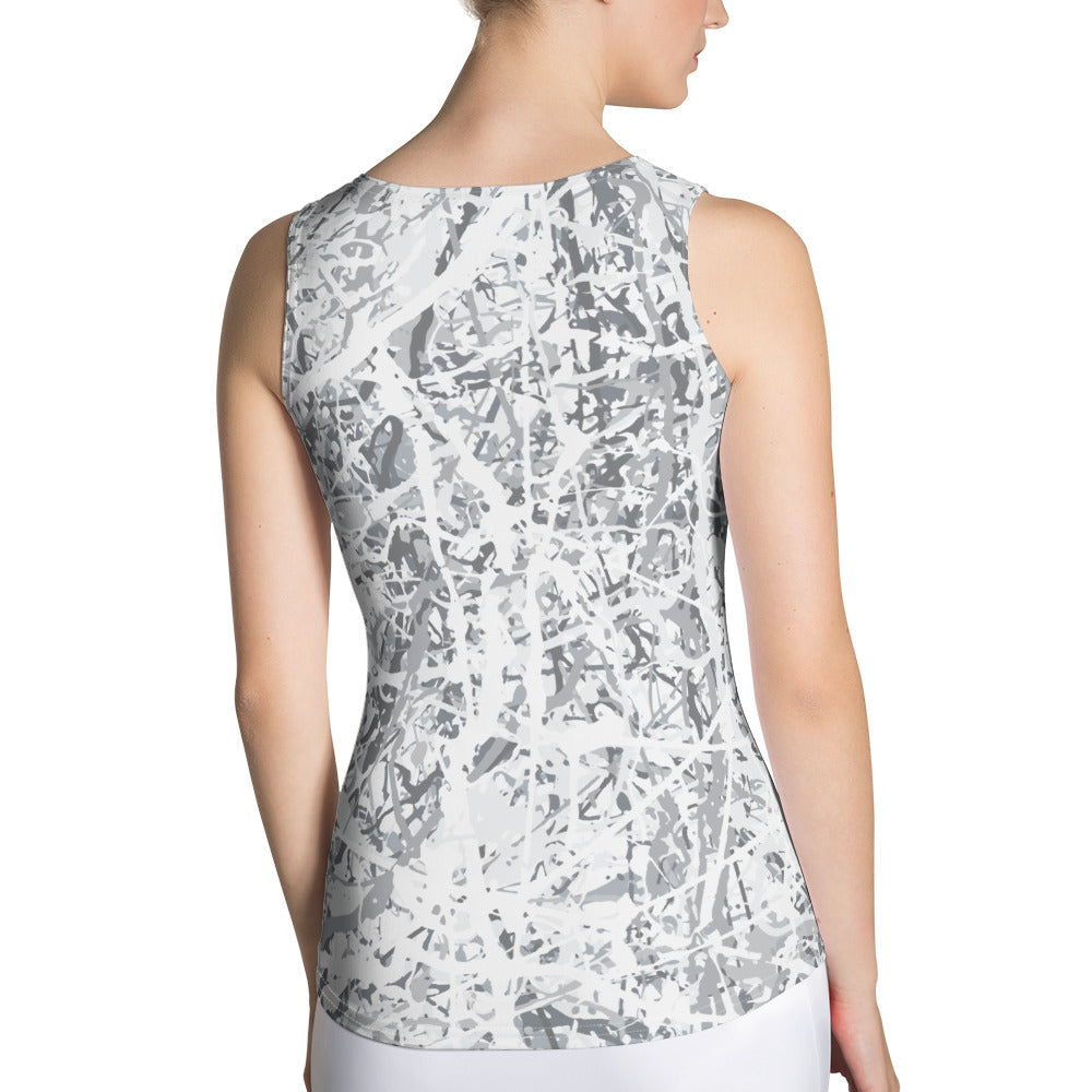 Women's Tank Top White10 Plex