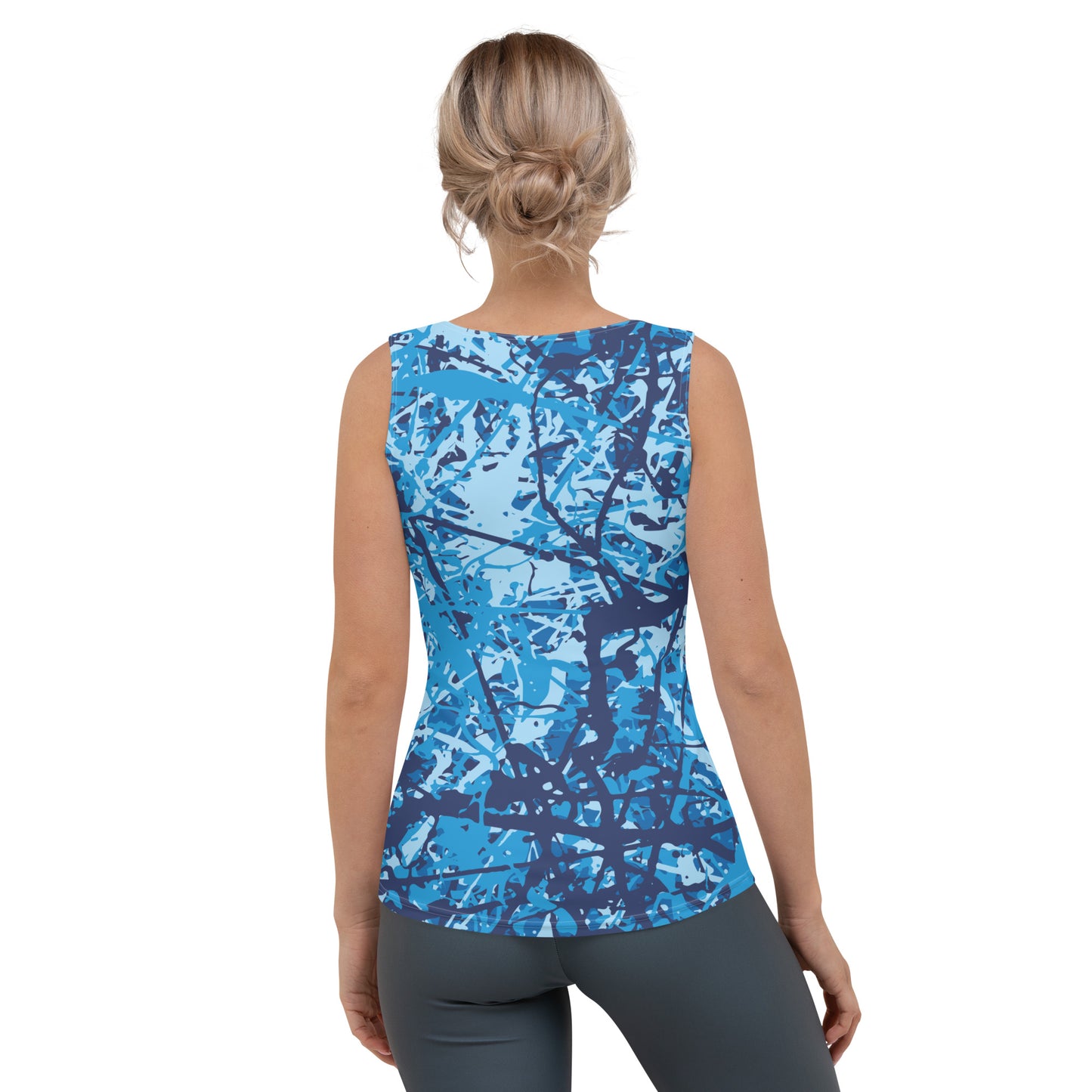Women's Tank Top Blue10 Plex