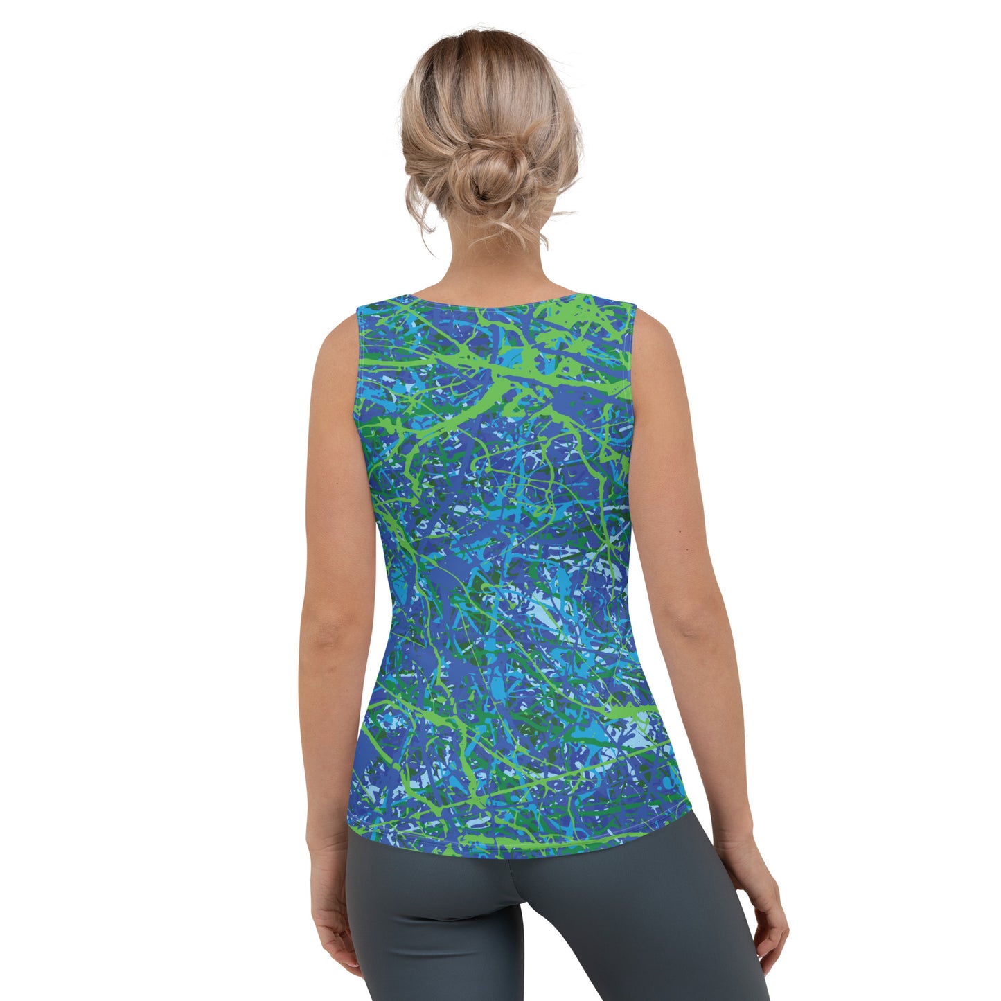 Women's Tank Top BlueGreen8 Plex