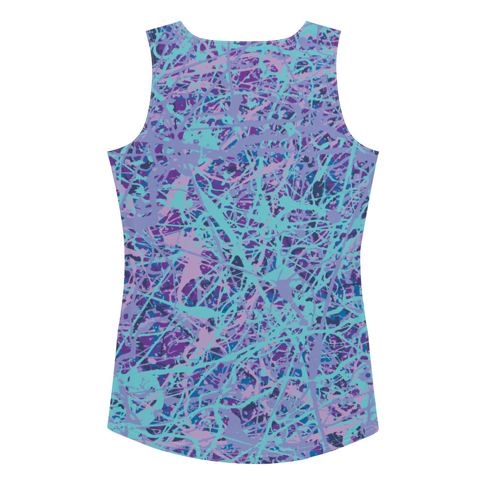 Women's Tank Top IcePurple8 Plex