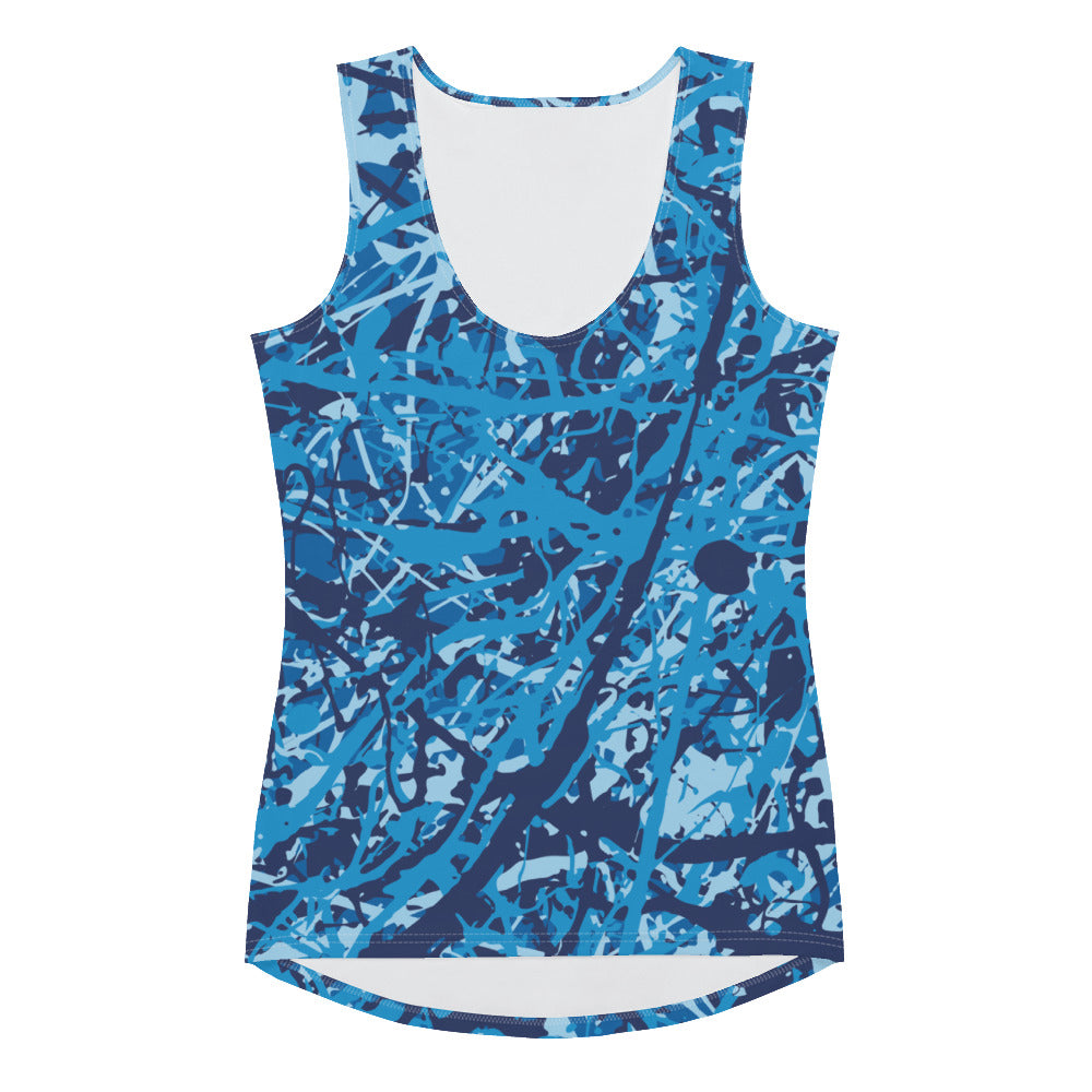 Women's Tank Top Blue10 Plex