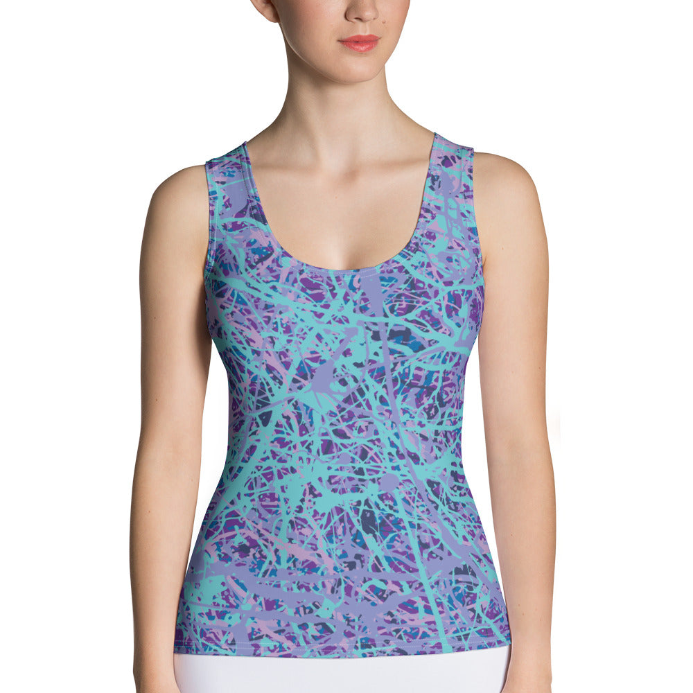 Women's Tank Top IcePurple8 Plex