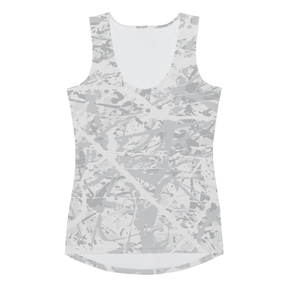 Women's Tank Top Light White10 Plex