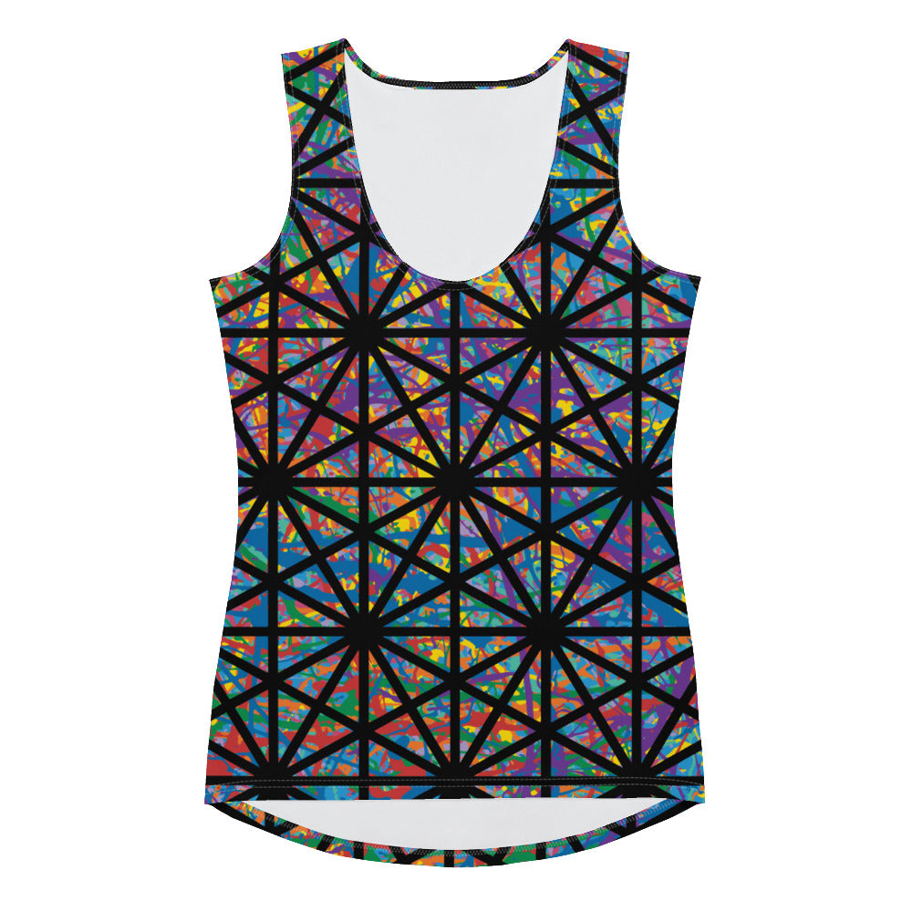 Women's Tank Top Plex 7-10 Krisrhombille-O
