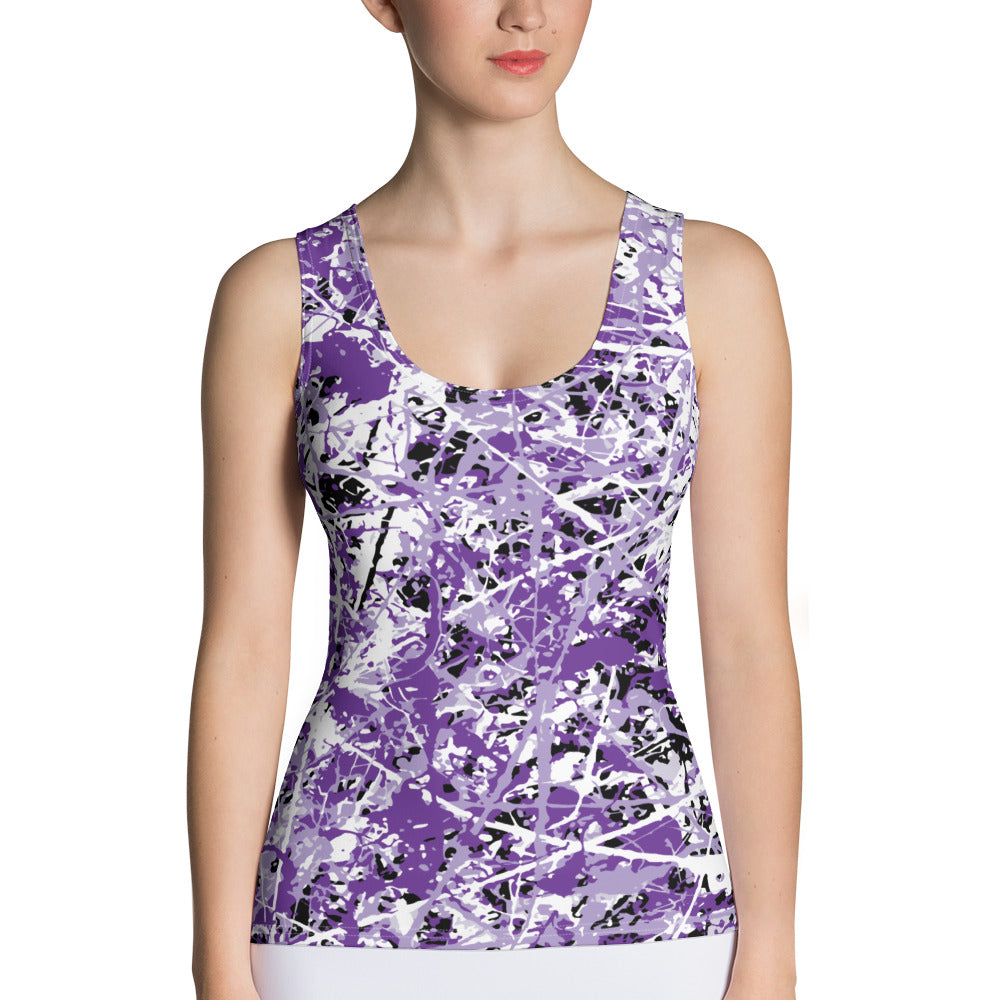 Women's Tank Top Purple5 Plex
