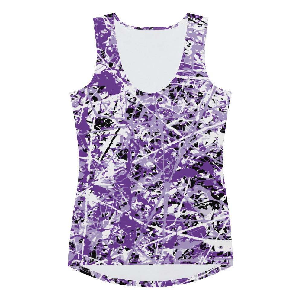 Women's Tank Top Purple5 Plex