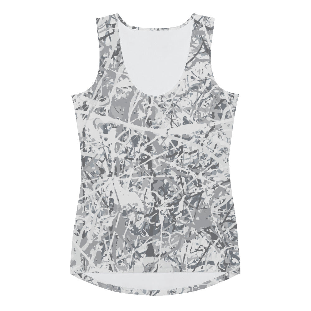 Women's Tank Top White10 Plex