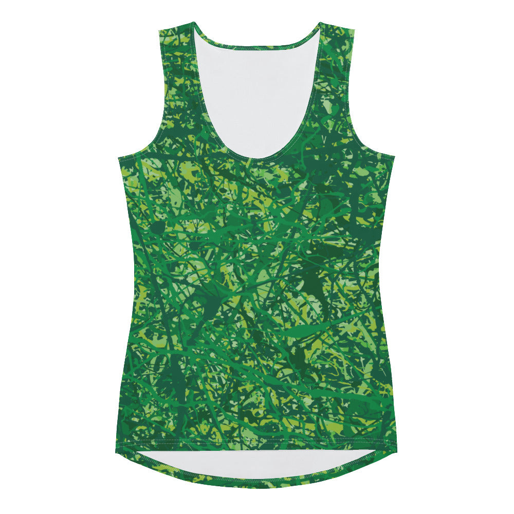 Women's Tank Top Green10 Plex