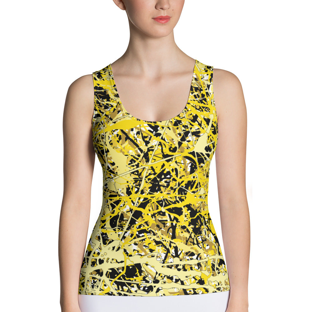 Women's Tank Top Yellow10 Plex