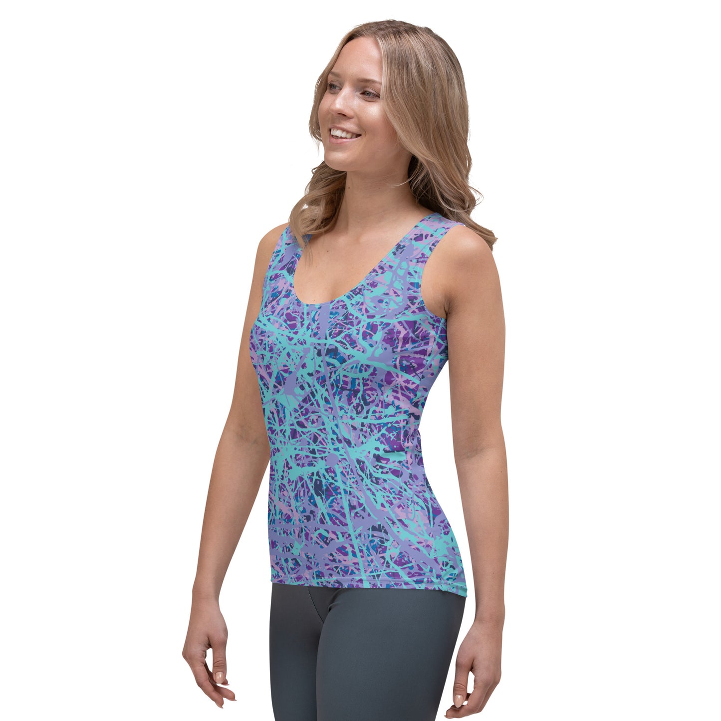 Women's Tank Top IcePurple8 Plex
