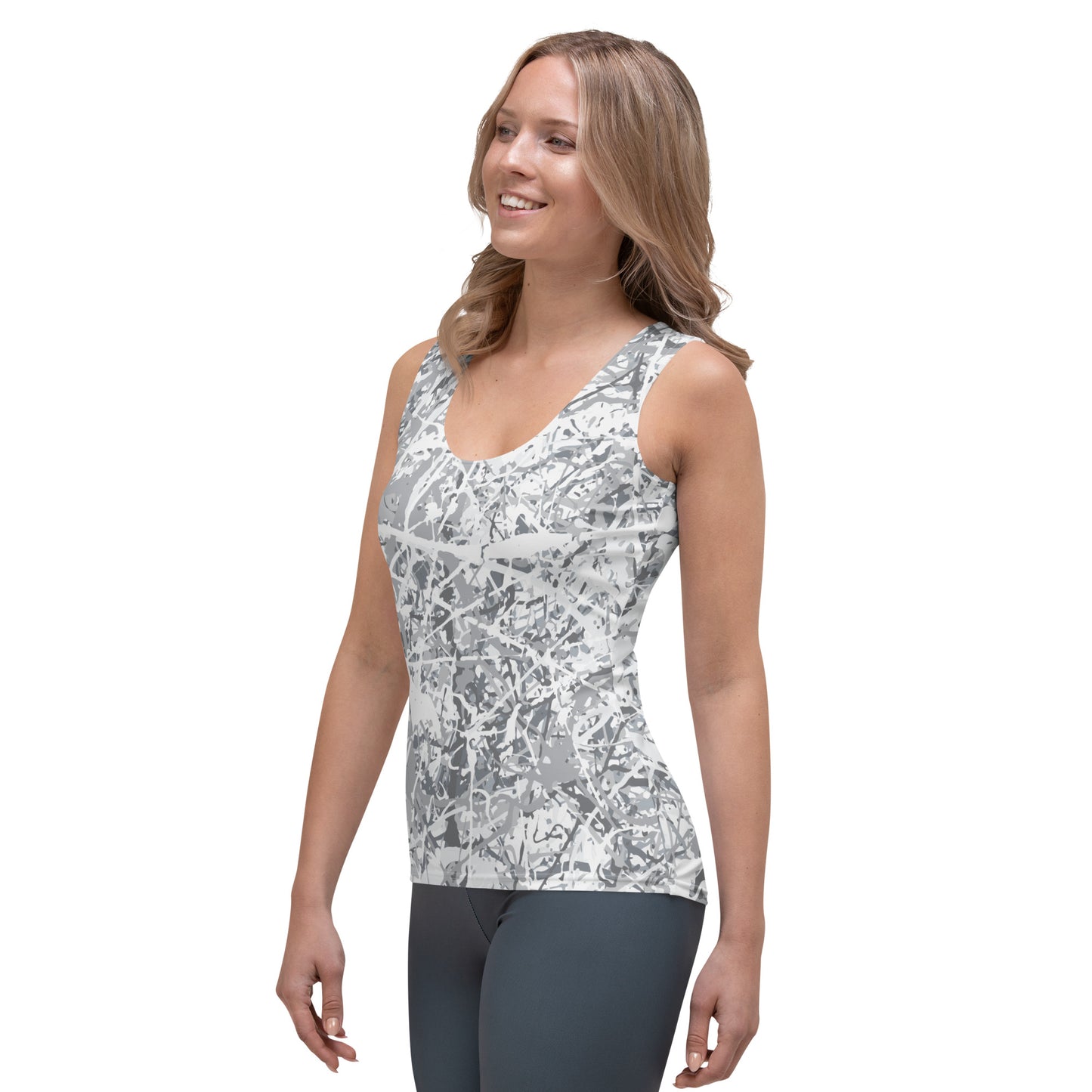 Women's Tank Top White10 Plex