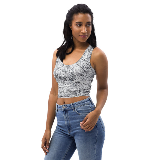 Women's Crop Top White10 Plex