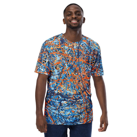 Men's T-Shirt BlueOrange8 Plex